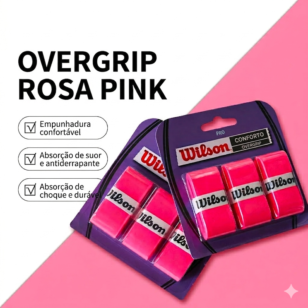 Overgrip Wilson Liso PRO Comfort - 03 Unidades