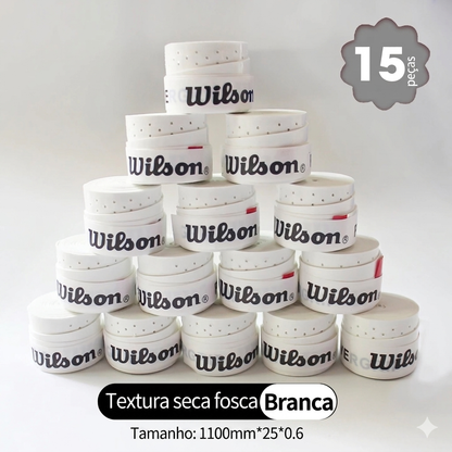 Overgrip Wilson Perfurado - 15 Unidades