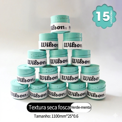 Overgrip Wilson Perfurado - 15 Unidades