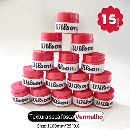 Overgrip Wilson Perfurado - 15 Unidades