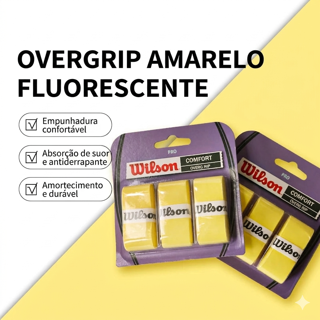 Overgrip Wilson Liso PRO Comfort - 03 Unidades