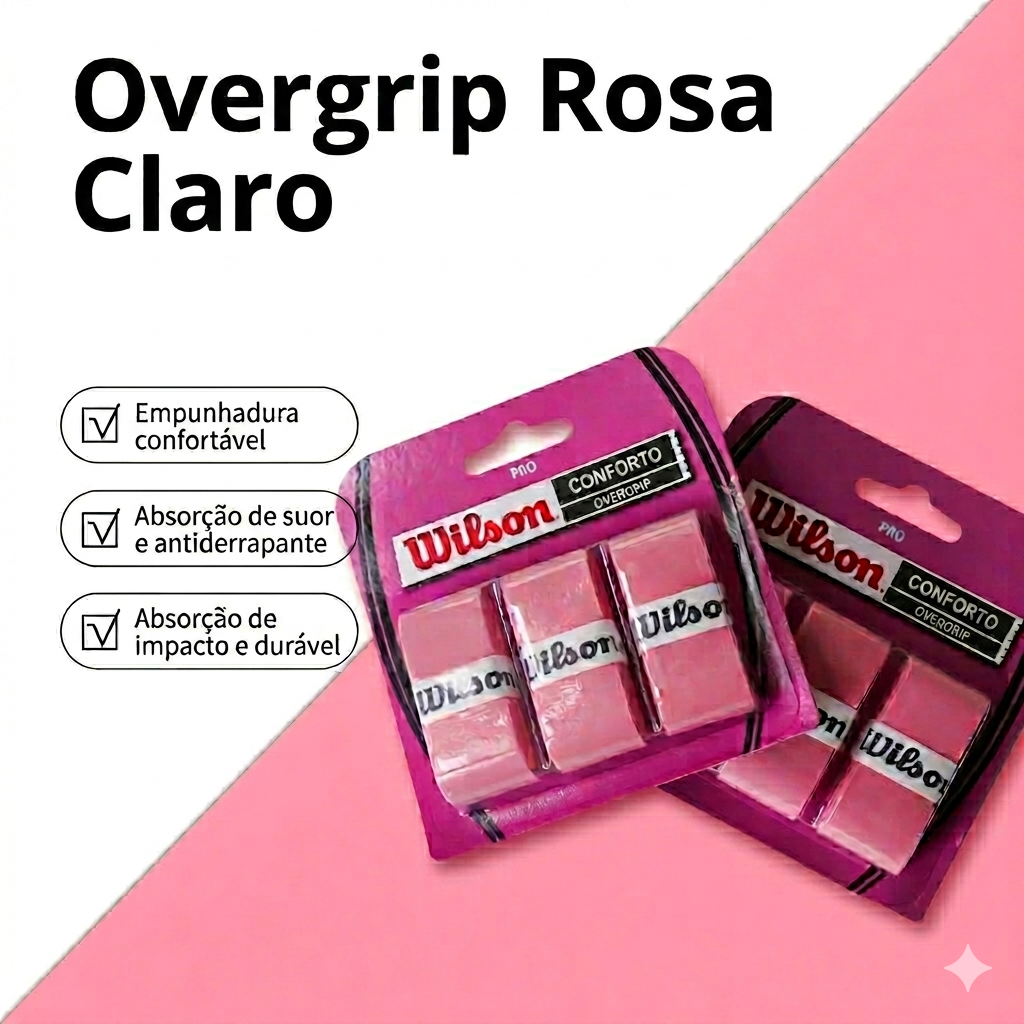 Overgrip Wilson Liso PRO Comfort - 03 Unidades