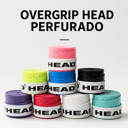 Overgrip Head Perfurado - 15 Unidades