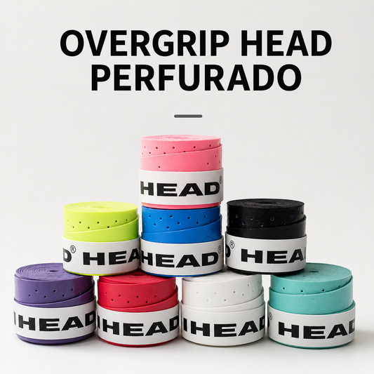 Overgrip Head Perfurado - 15 Unidades