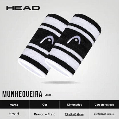 Par de Munhequeira HEAD (13 cm) - Várias Cores