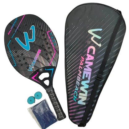 Raquete Camewin Fibra de Carbono 3K + capa protetora