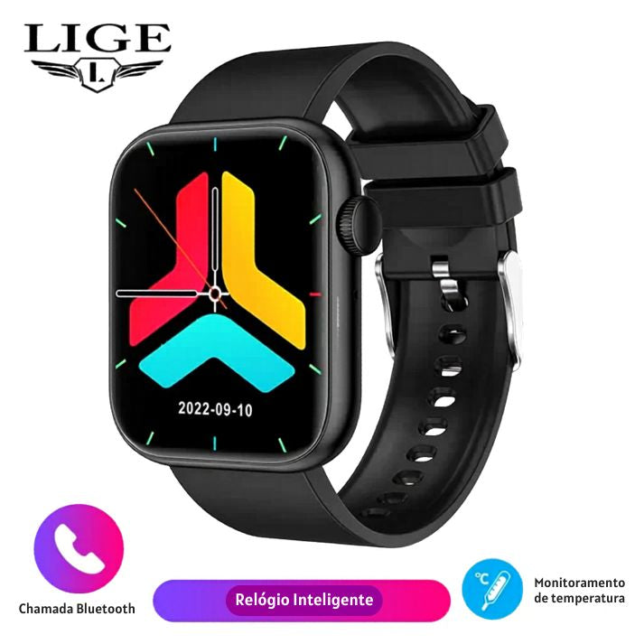 SmartWatch Lige Quadrado 45mm