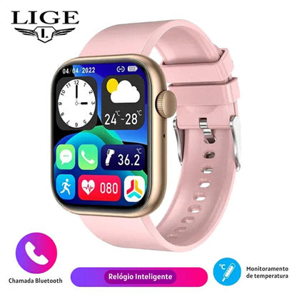 SmartWatch Lige Quadrado 45mm