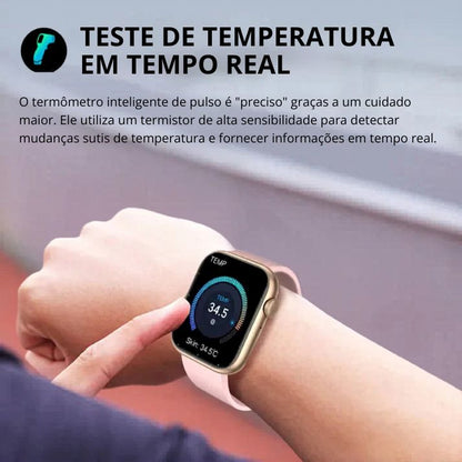 SmartWatch Lige Quadrado 45mm