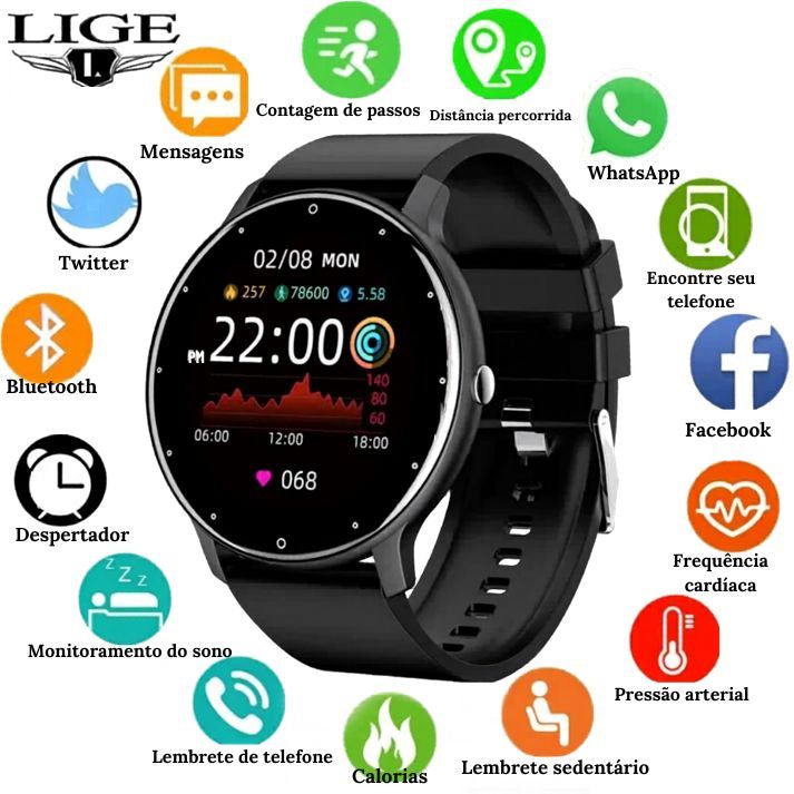 Smartwatch Lige Redondo 45mm