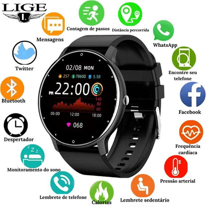 Smartwatch Lige Redondo 45mm